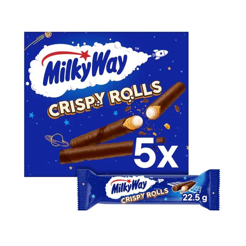 Milky Way Crispy Rolls 5 pack 112.5g Twix - Butikkom