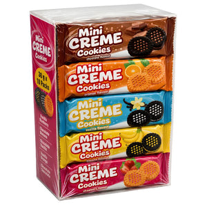 Mini Creme Cookies Mix Flavor 300g