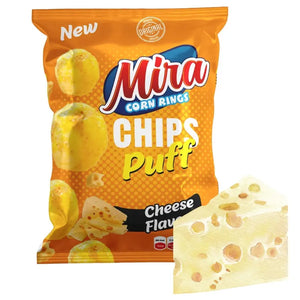 Mira Chips Puff Cheese 60g