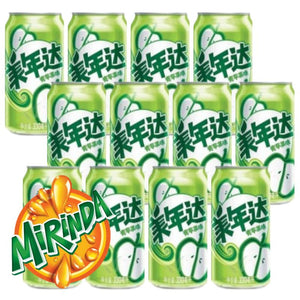 Mirinda Green Apple Soda 12 x 330ml