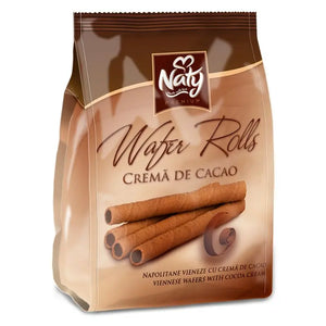 Naty Premium Wafer Rolls &amp; Cacao Cream 100g