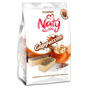 Naty Premium Wafer &amp; Cappuccino Glaze 140g