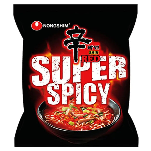 Nongshim Shin Ramen Red Super Spicy 120g Nongshim - Butikkom