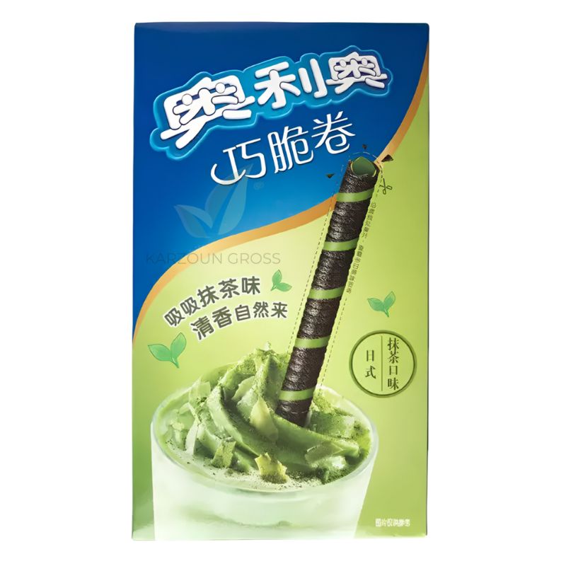 Oreo Cocoa Crisp Roll Matcha 50g