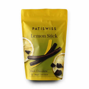 PATISLOVE Citronstænger &amp; Mørk Chokolade 80g