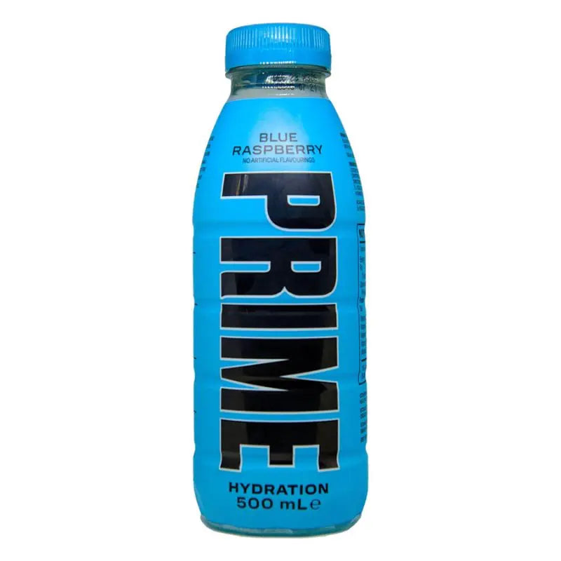 Køb PRIME Hydration Blue Raspberry 500ml Online Fra Butikkom