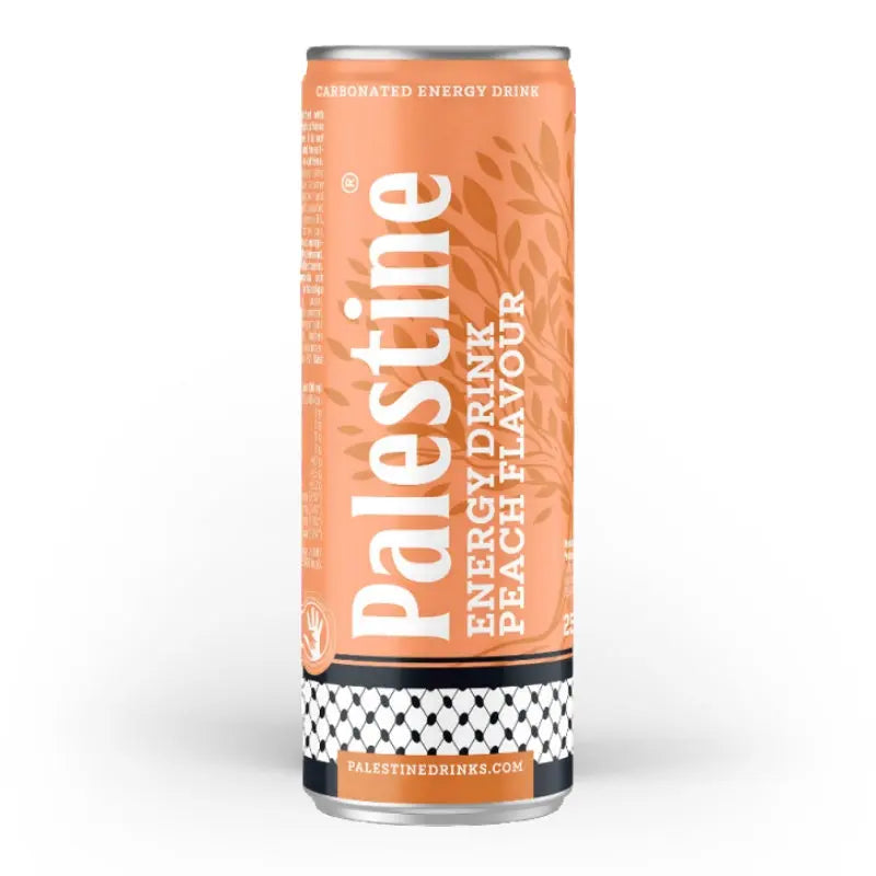 Palestine Energy Drink Peach 250ml Palestine Drinks - Butikkom