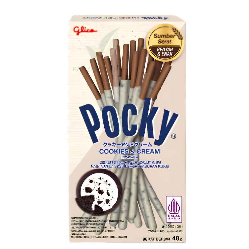 Pocky Cookies & Cream 40g