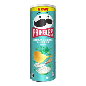 Pringles Cream Cheese Herbs 165g