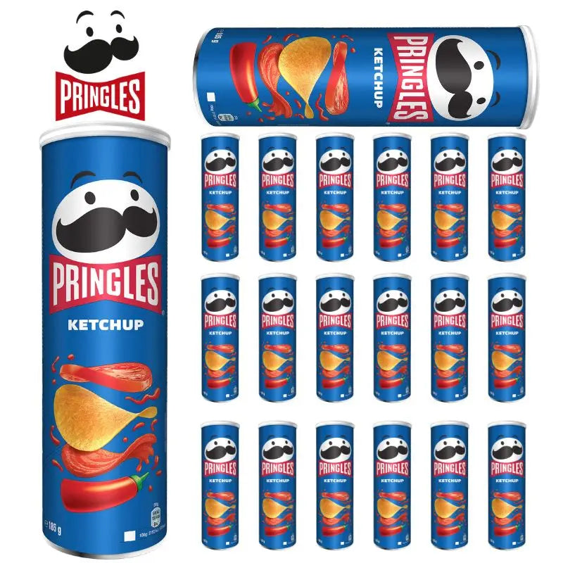 Pringles Ketchup Flavour 20 st x 165g Pringles - Butikkom