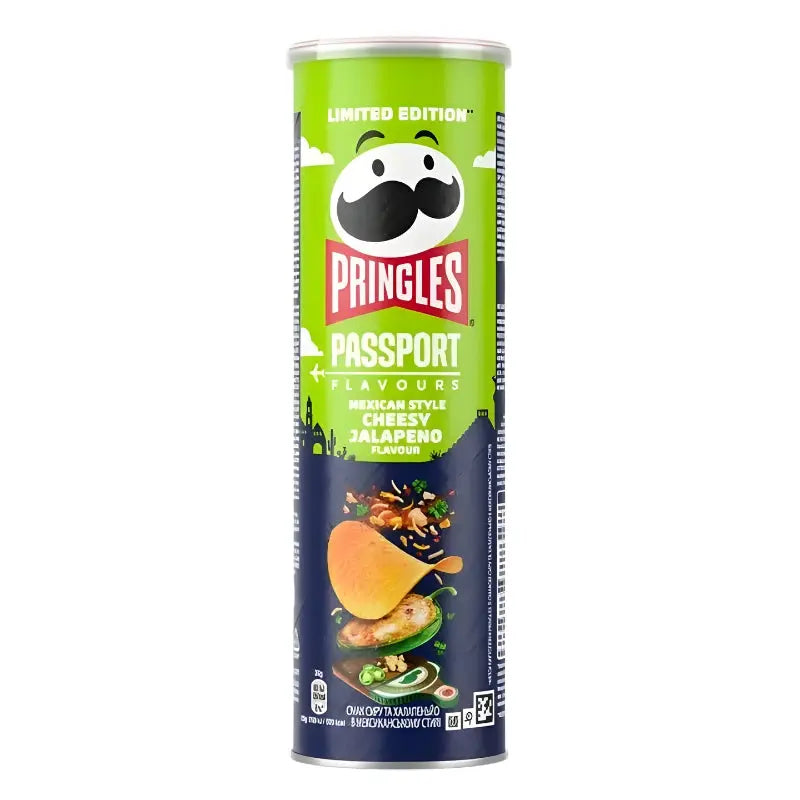 Pringles Mexican Cheesy Jalapeno 165g Pringles - Butikkom
