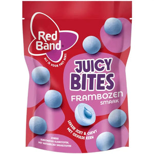 Red Band Juicy Bites Frambozen 145g
