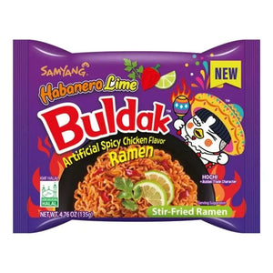 Samyang Hot Chicken Habanero Lime 135g