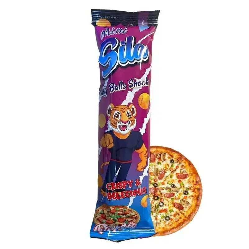 Sila Mini Balls Snacks Pizza 60 x 20g - Butikkom