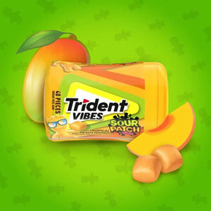 Sour Patch Kids Trident Vibes Tropical Peach Mango Sour Patch Kids - Butikkom