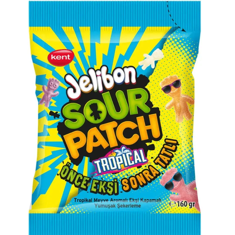 Sour Patch Kids Tropical 160g Sour Patch Kids - Butikkom