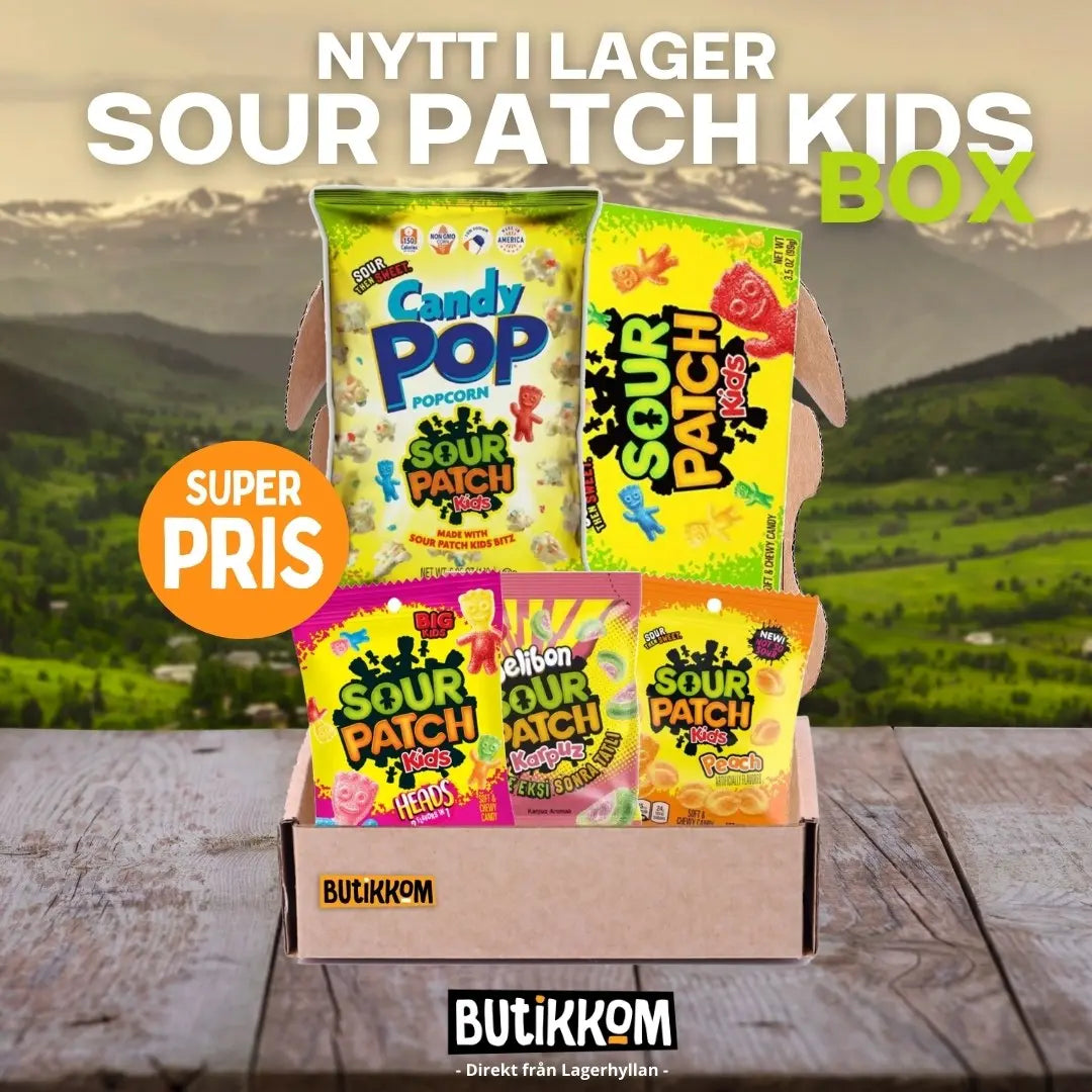 Sour patch kids Butikkom - Butikkom