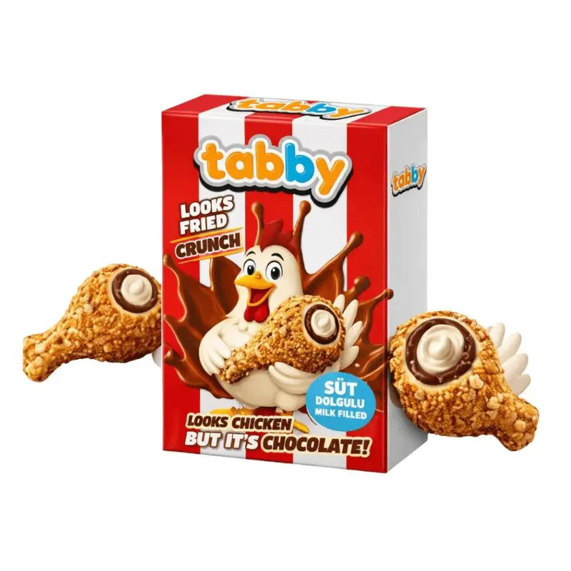 Tabby Crunch Chocolate 50g MrBeast - Butikkom