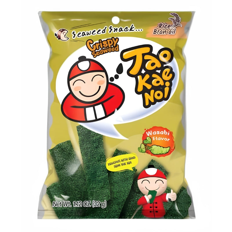 Tao Kae Noi Krispigt Sjögräs Wasabi 32g