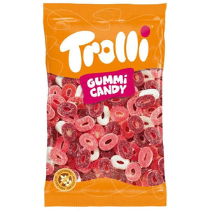Trolli Red Fruits Mini Rings 1kg Trolli - Butikkom