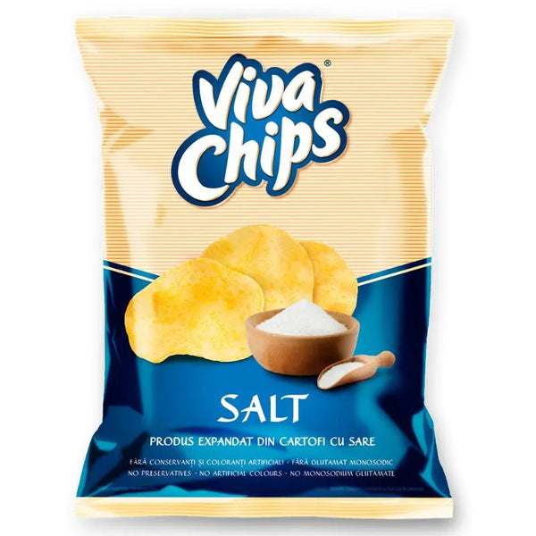 Viva Chips Salt 100g European Food - Butikkom