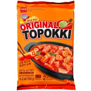 Wang Pittige Tteokbokki Spicy Tteokbokki 406g