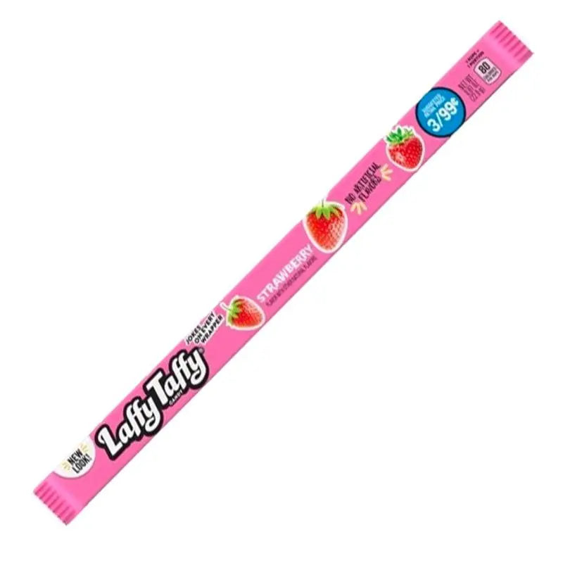 Wonka Laffy Taffy Strawberry 23g Wonka - Butikkom