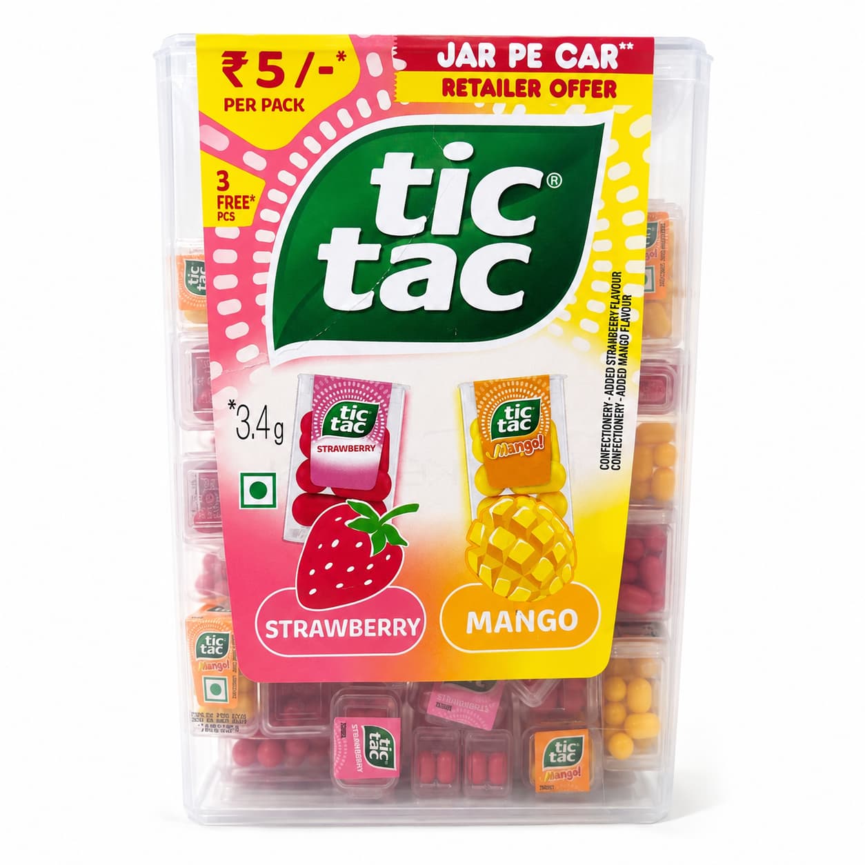 Tic Tac Strawberry Mango 255g