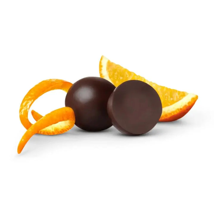 70% Mörka Chokoladkulor Orange 90g Nordthy - Butikkom