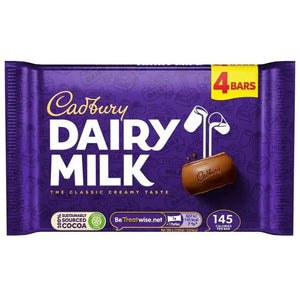 Cadbury Dairy Milk Chokolade 4x27,2g 