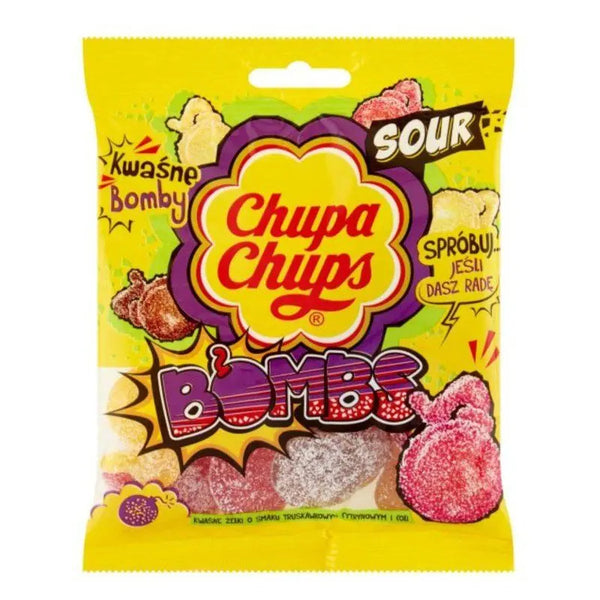 Chupa Chups Sour Bombs 90g Chupa Chups - Butikkom