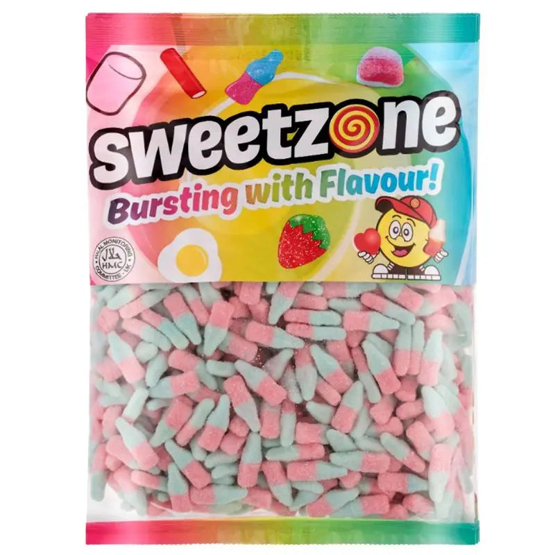 Fizzy Blue Bottles 1kg Sweetzone - Butikkom