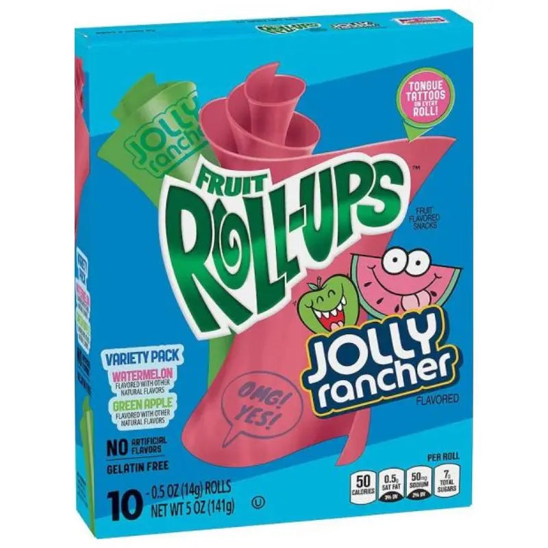 Fruit Roll-Ups Jolly Rancher 141g Betty Crocker - Butikkom