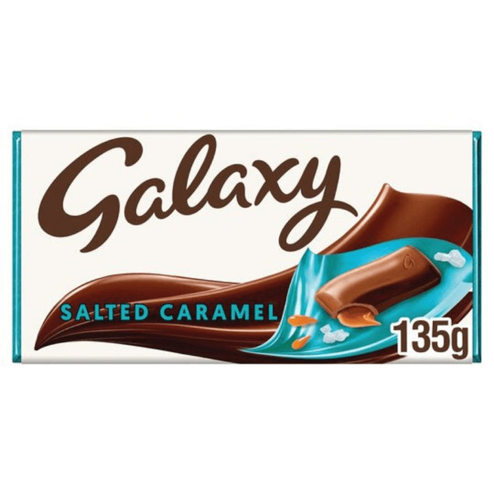 Galaxy Salted Caramel Chocolate 135g Galaxy - Butikkom