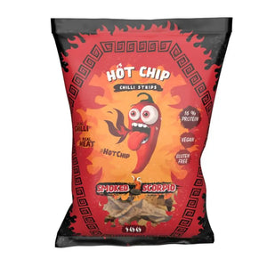 HOT CHIP CHILLI STRIPS Smoked Scorpio 80g HOT CHIP - Butikkom