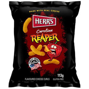 Herre Carolina Reaper Cheese Curls 113g 