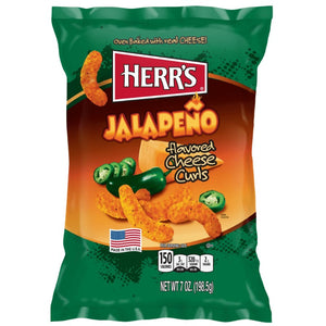 Herre Jalapeno Poppers Cheese Curls 170g