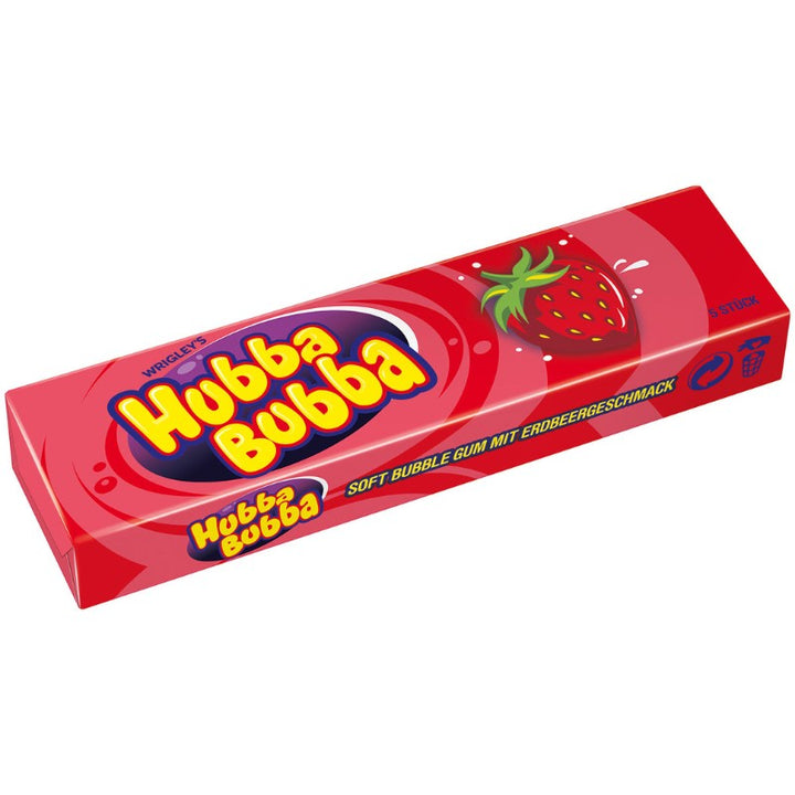 Hubba Bubba Strawberry Hubba Bubba - Butikkom