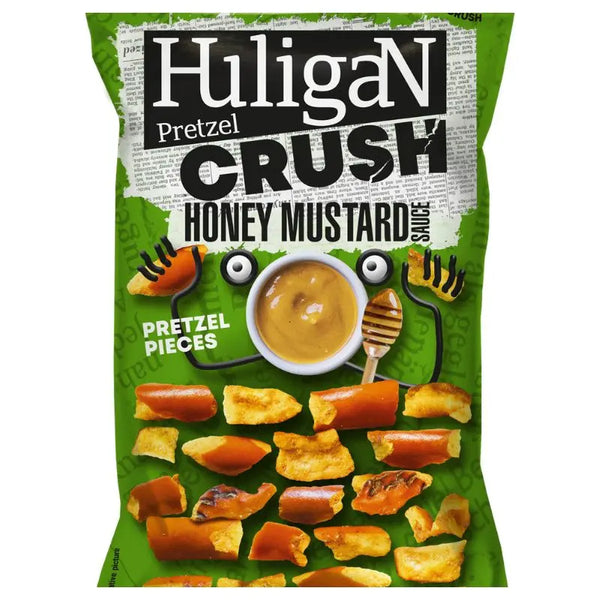 HuligaN Pretzel Crush Honey Mustard 70g HuligaN - Butikkom
