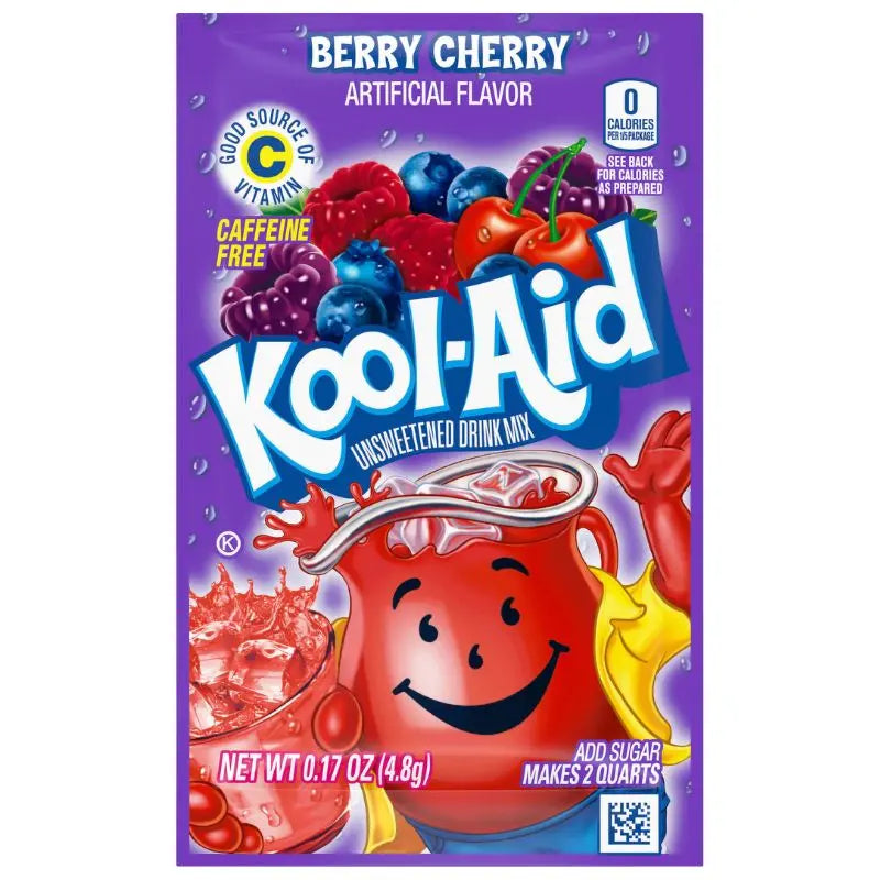 Kool-Aid Berry Cherry 4,8g Kool-Aid - Butikkom