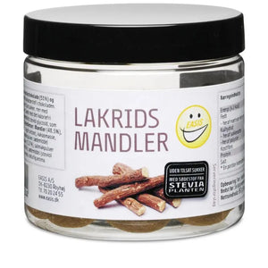 Lakridsmandler sukkerfri 80g