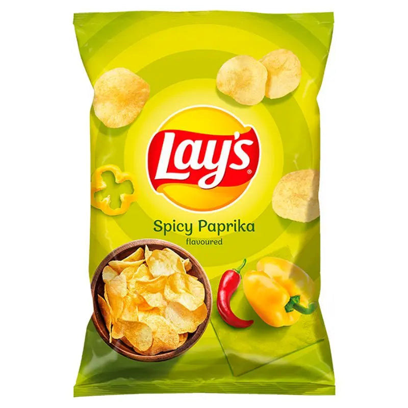 Lay's Spicy Paprika 140g Lay's - Butikkom