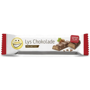 Lys chokolade &amp; Pralinefyld 35g