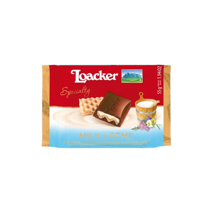 Loacker Chocolate Milk 55g Loacker - Butikkom