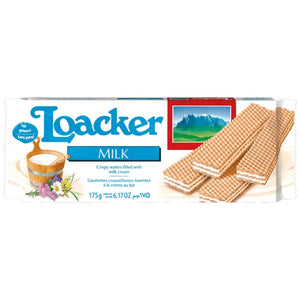Loacker mælk 175g