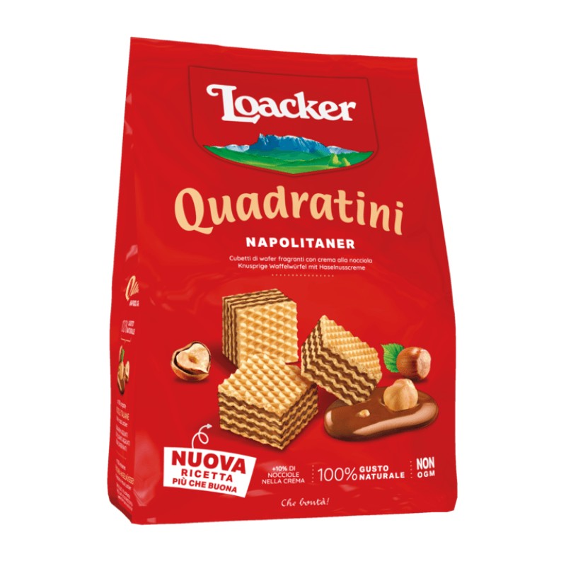 Loacker Quadratini Napolitaner 125g Loacker - Butikkom