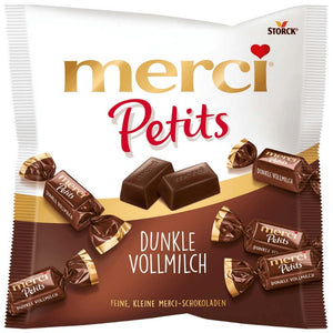 Merci Petits Mørk &amp; Sødmælk, 125g
