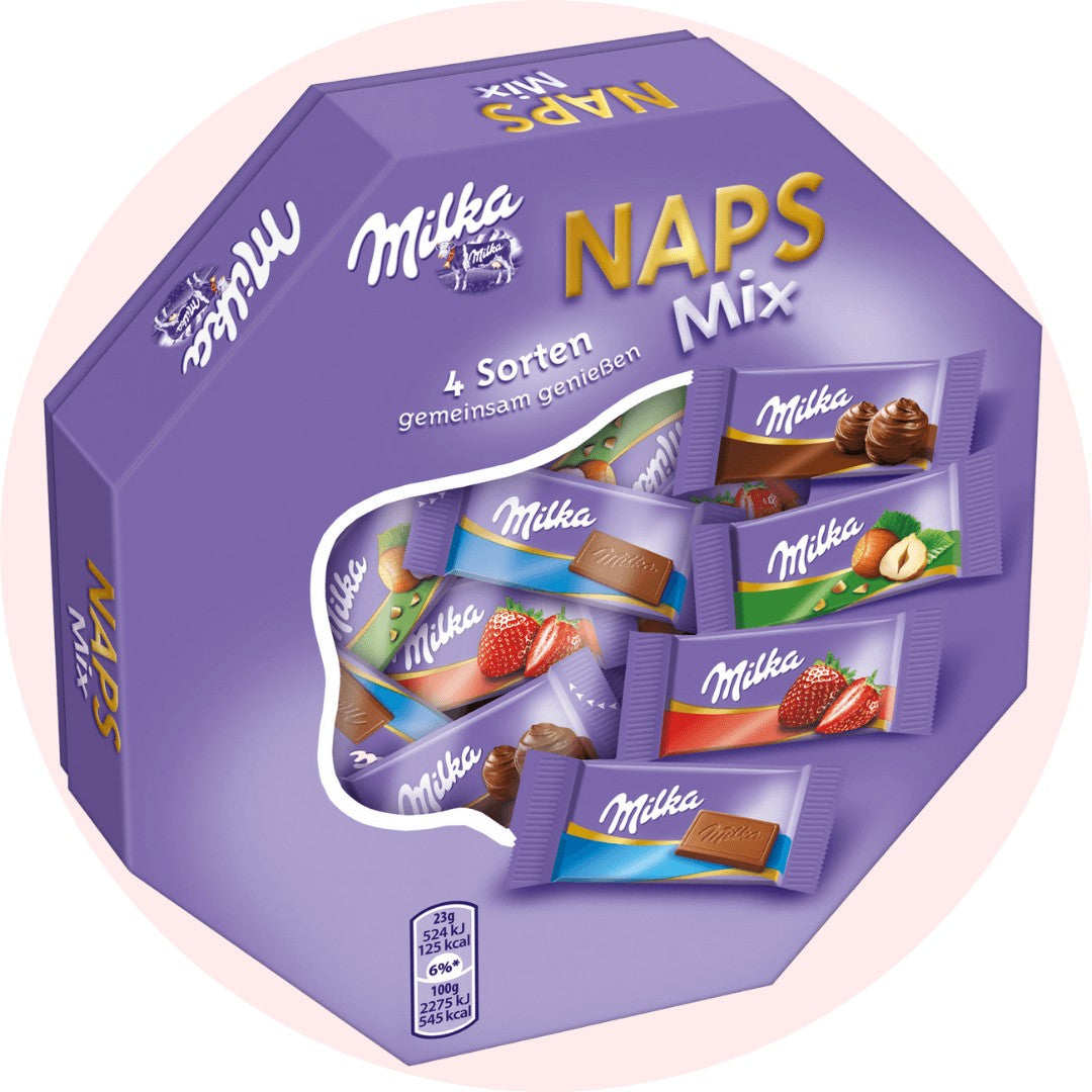 Milka Naps Mix 138g Milka - Butikkom