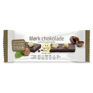 Mørk chokolade &amp; nødder 24g