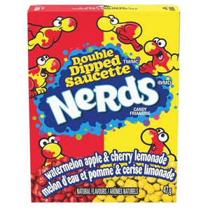 Nerds dobbeltdyppet kirsebærlemonade &amp; æble 46g 